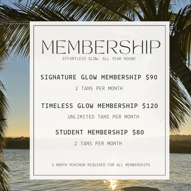 Signature Glow Membership at Bronzed by Lexi in Concord, NC
